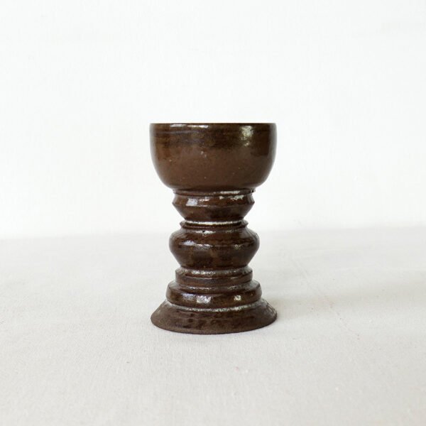 The Heritage Turned-Clay Candle Holder