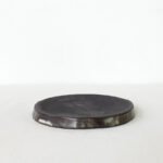 handmade organic edge ceramic plate berlin stoneware