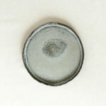handmade organic edge ceramic plate berlin stoneware
