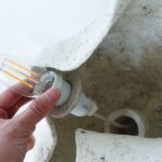 handmade sculptural raw ceramic lamp white textured Stoneware berlin