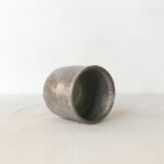 handmade-stoneware-espresso-tea-cup-minimalist-grey-matte