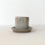 handmade-stoneware-espresso-tea-cup-minimalist-grey-matte