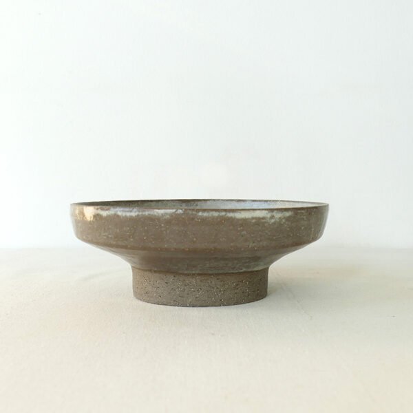 (Large) Hand-Thrown Centerpiece Bowl – Industrial Rustic Stoneware