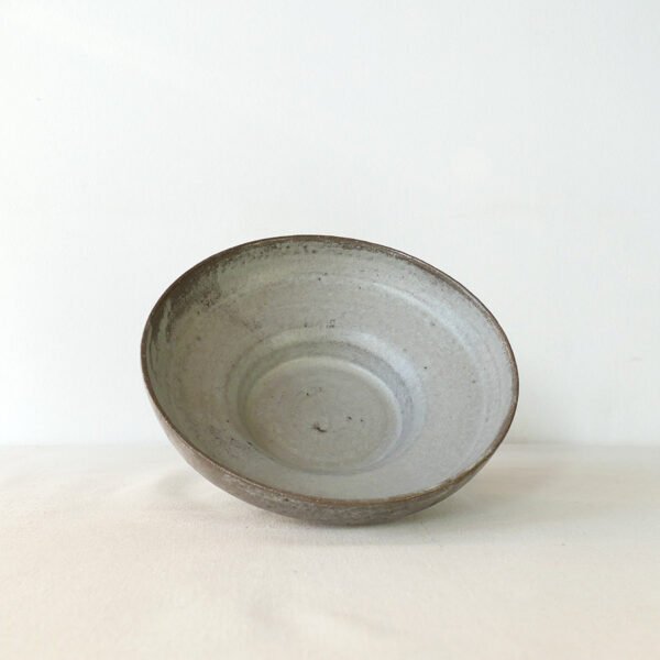(Large) Hand-Thrown Centerpiece Bowl – Industrial Rustic Stoneware