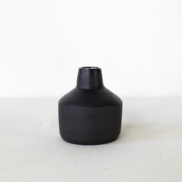 (small) Vase – Raw Dark Stoneware