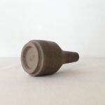 minimalist grey bud vase handmade pottery berlin