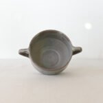 two handle stoneware soup bowl cereal bowl industrial minimalist berlin