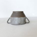 two handle stoneware soup bowl cereal bowl industrial minimalist berlin