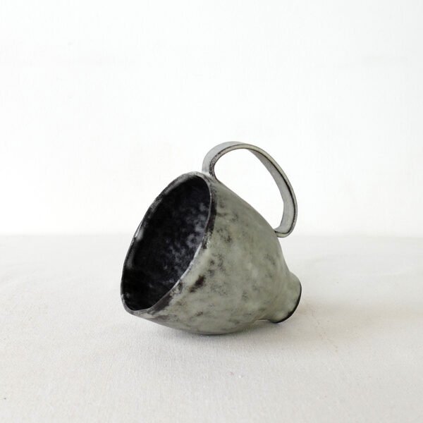 hand-built-black-clay-cup-high-footed-wabi-sabi-mug