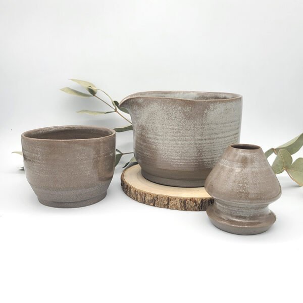 (Terra B) Modern Matcha Bowl (Spouted Chawan) No.1