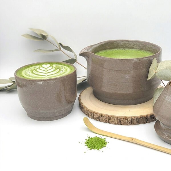 (Terra B) Modern Matcha Bowl (Spouted Chawan) No.2